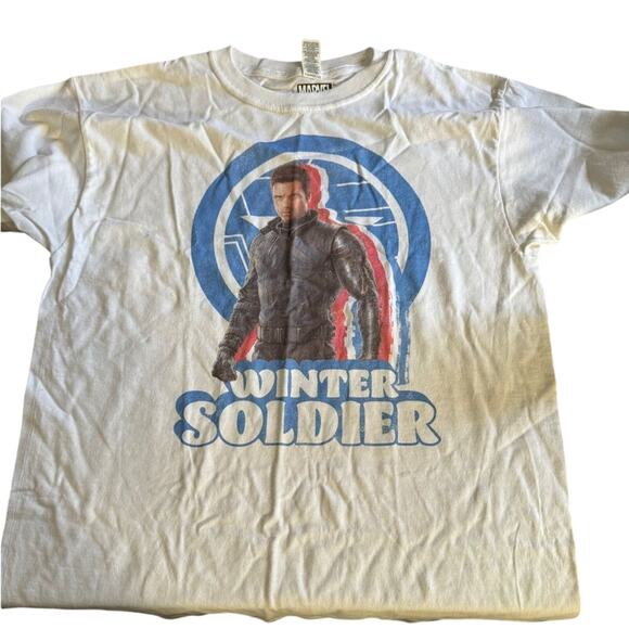 Marvel The Falcon and the Winter Soldier Bucky Tee Youth Size XL New without Tag - Picture 2 of 5